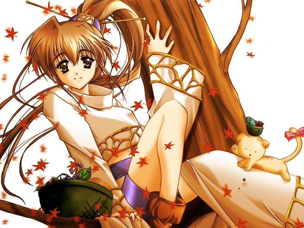 Wallpaper Manga belle fille