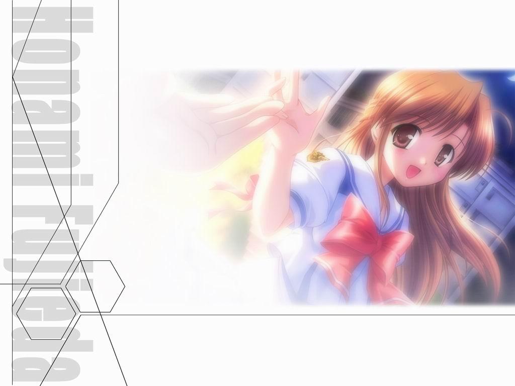 Wallpaper Manga belle fille