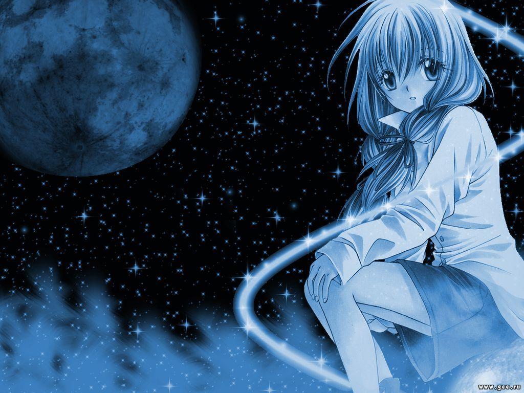 Wallpaper Manga belle fille