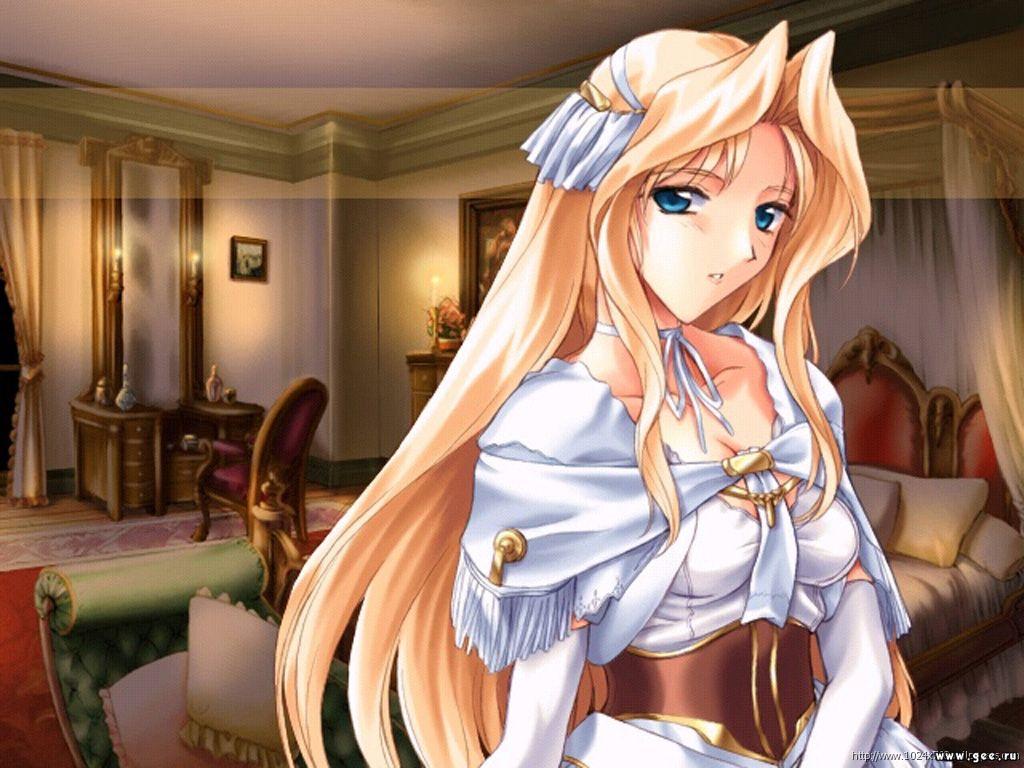 Wallpaper Manga belle fille