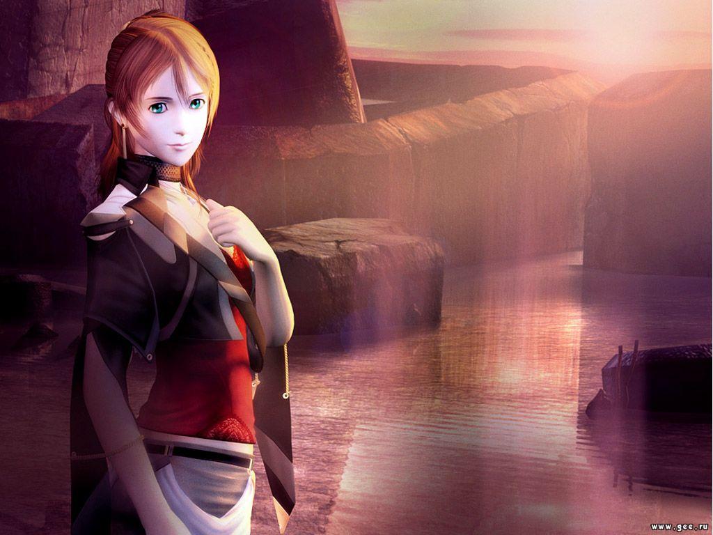Wallpaper Manga belle fille
