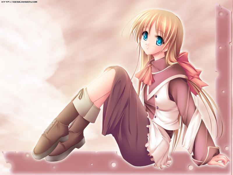 Wallpaper belle fille Manga