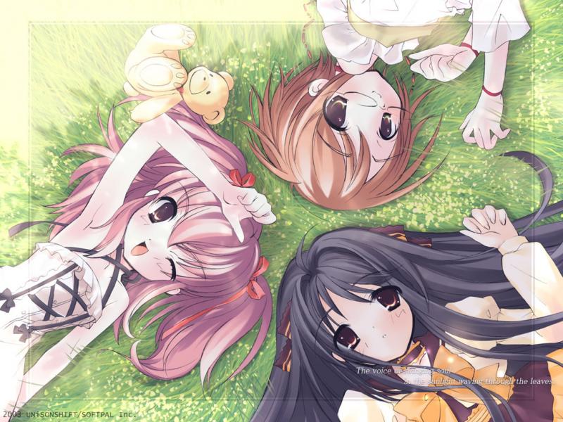 Wallpaper Manga belles filles