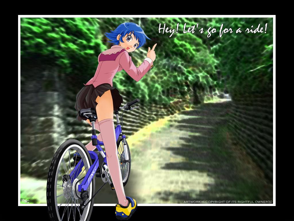 Wallpaper bike Manga