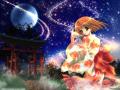 Wallpaper Manga clair de lune nuit etoilee TSLW