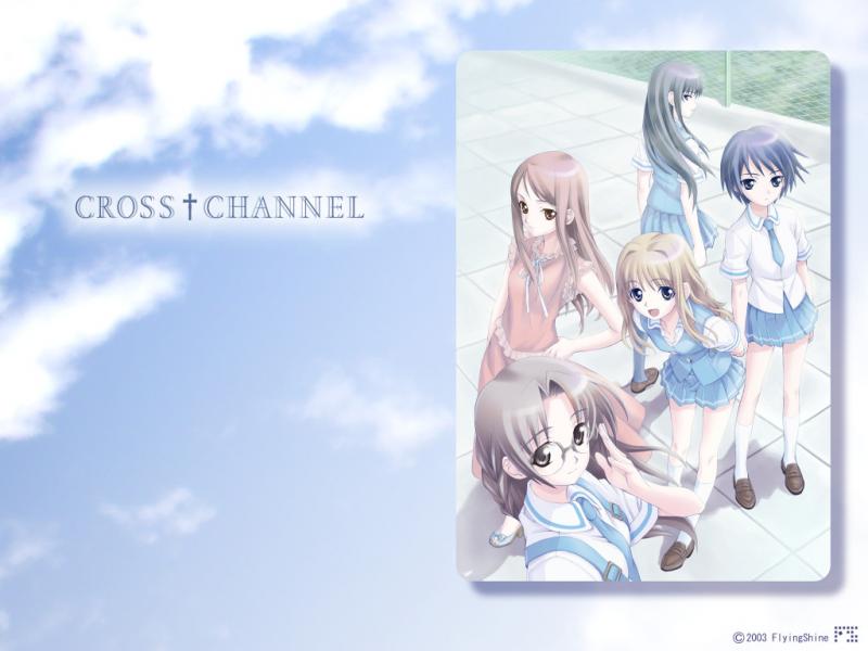 Wallpaper cross channel Manga