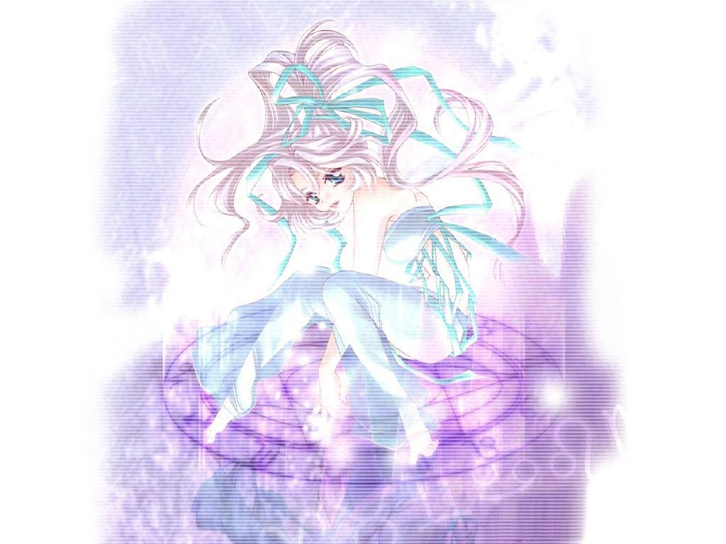 Wallpaper fille Manga