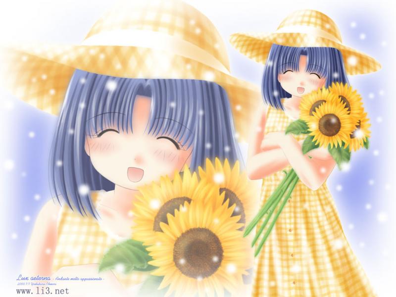 Wallpaper Manga fille