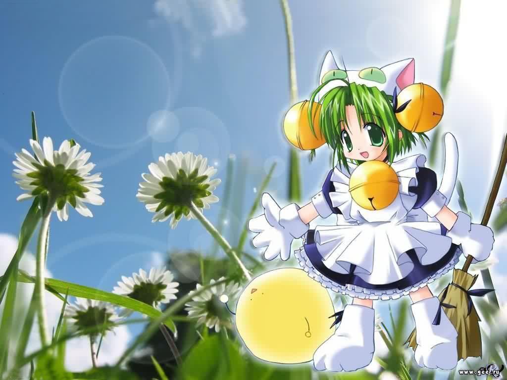 Wallpaper fleur Manga