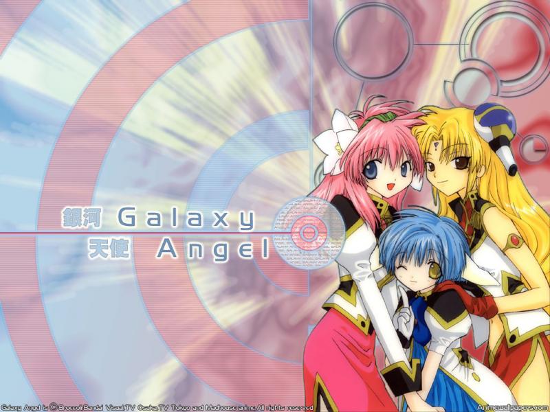 Wallpaper galaxy angel Manga