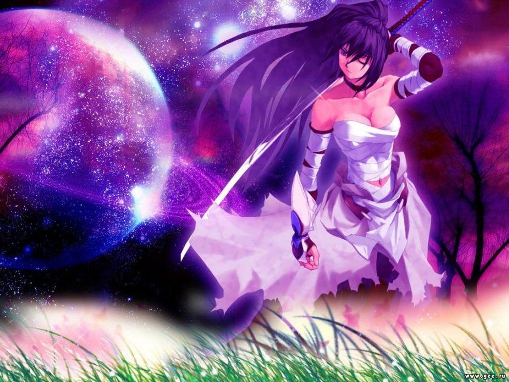 Wallpaper jeune fille Manga