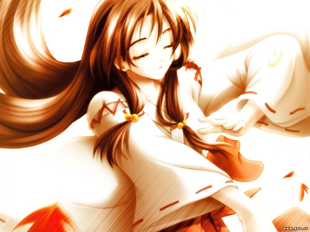 Wallpaper Manga jeune fille