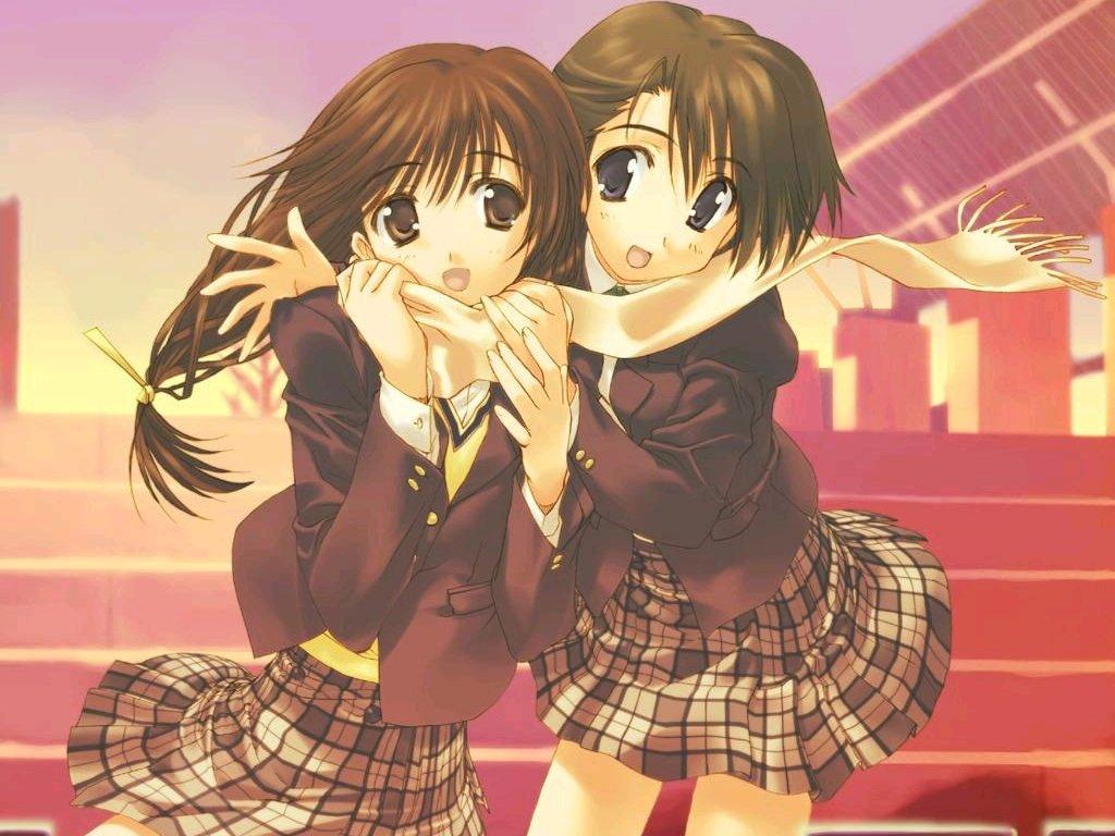Wallpaper jeunes filles Manga