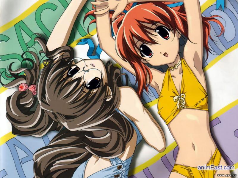 Wallpaper jeunes filles Manga