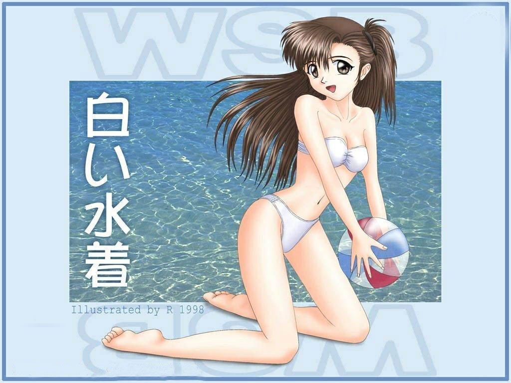Wallpaper jeux de ballon Manga