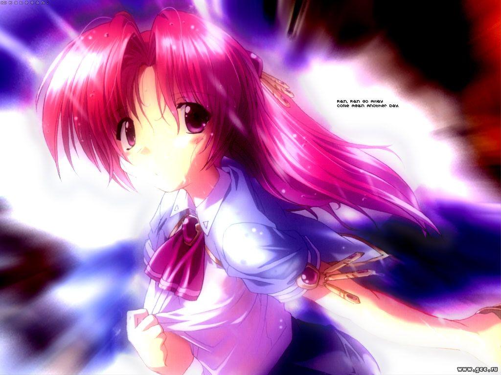 Wallpaper Manga jolie fille