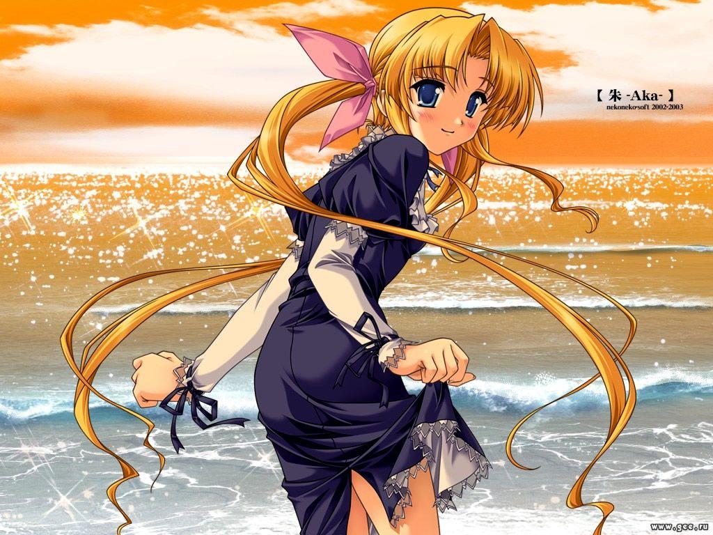 Wallpaper Manga jolie fille