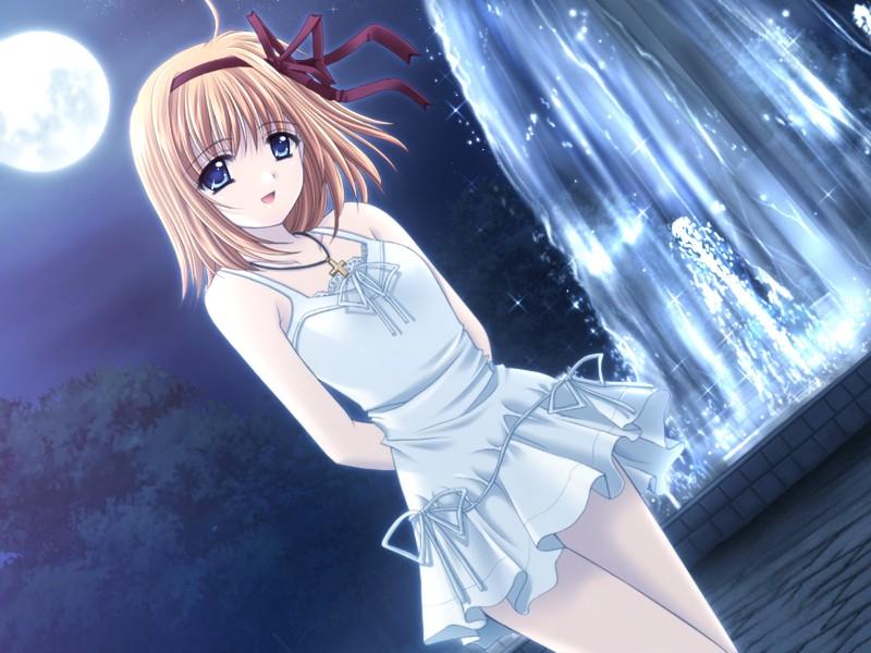 Wallpaper Manga jolie fille
