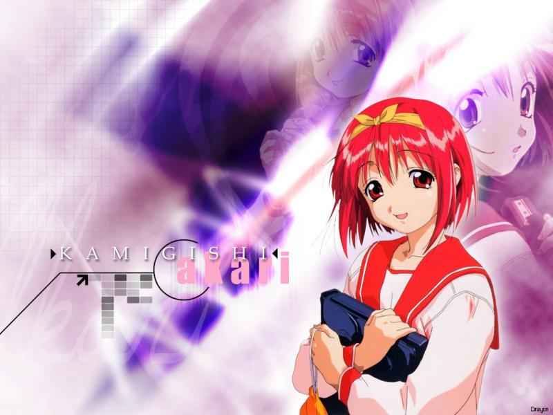 Wallpaper kamigashi akari Manga