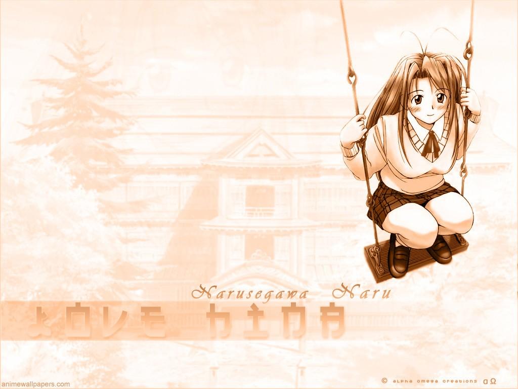 Wallpaper Manga love hina