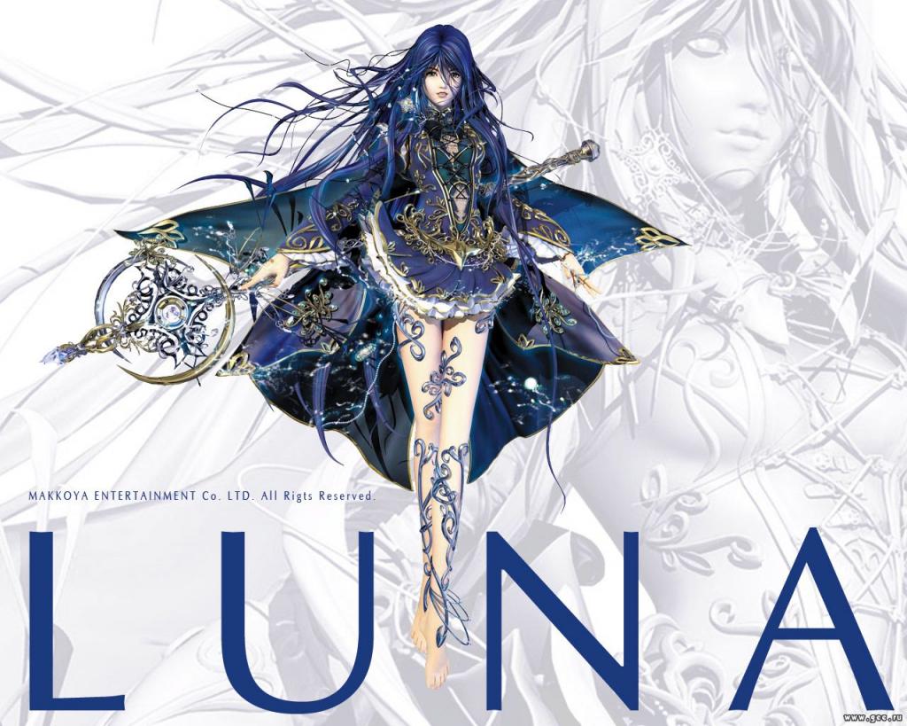 Wallpaper luna Manga