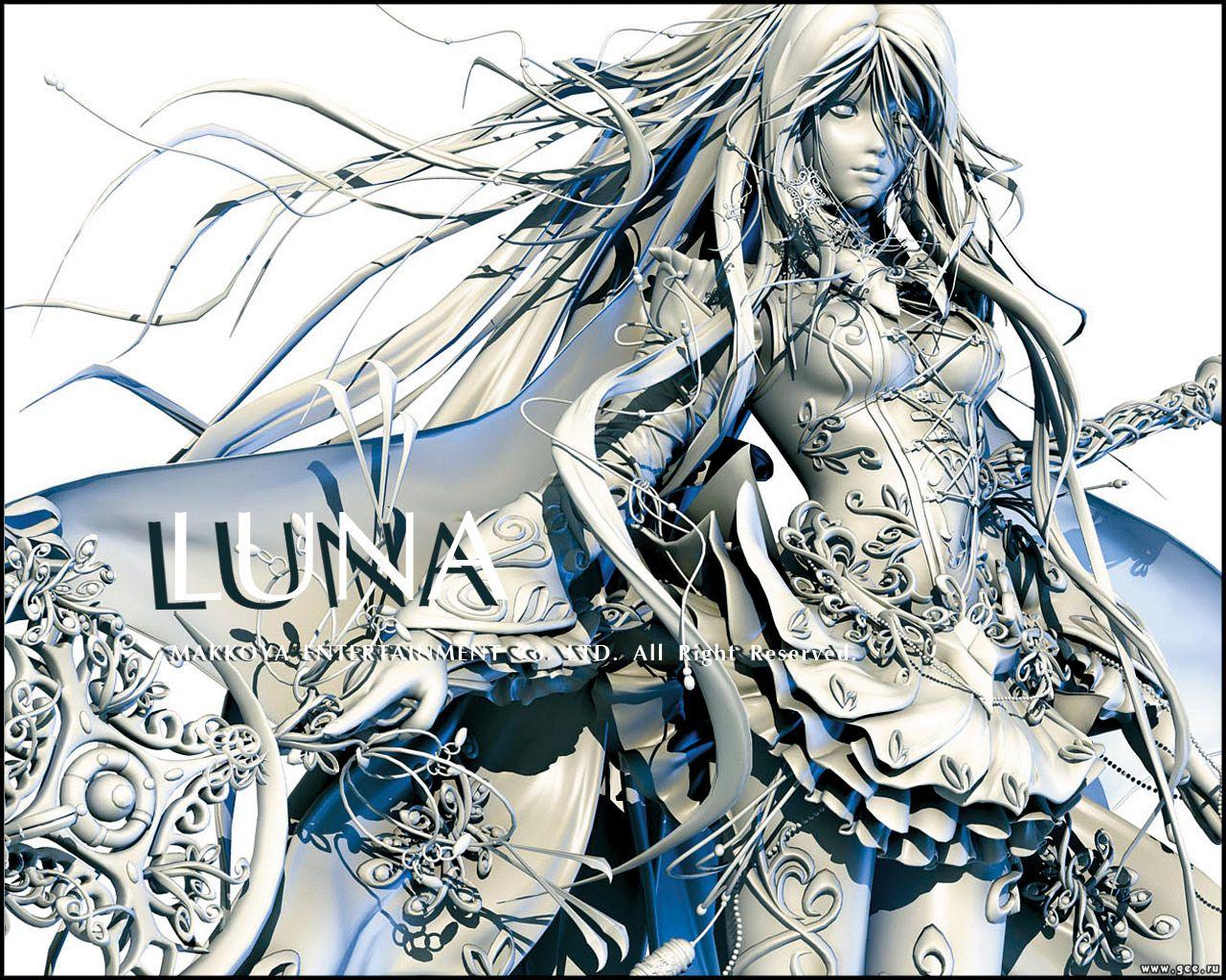 Wallpaper luna Manga