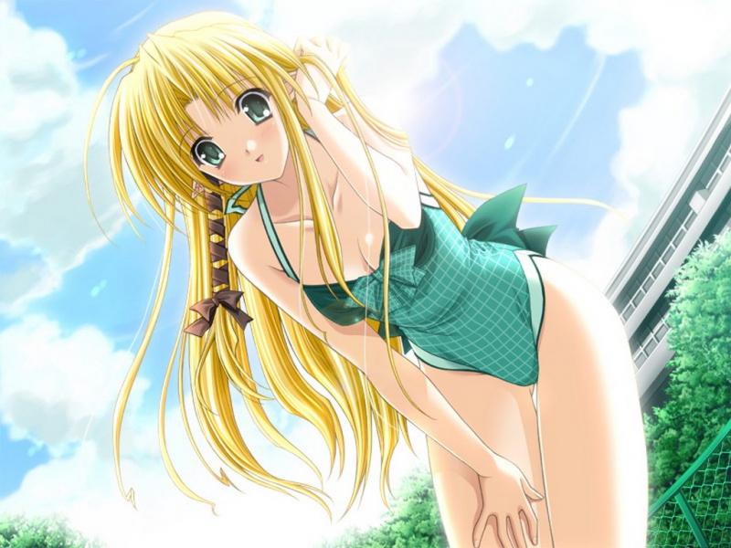 Wallpaper Manga maillot de bain