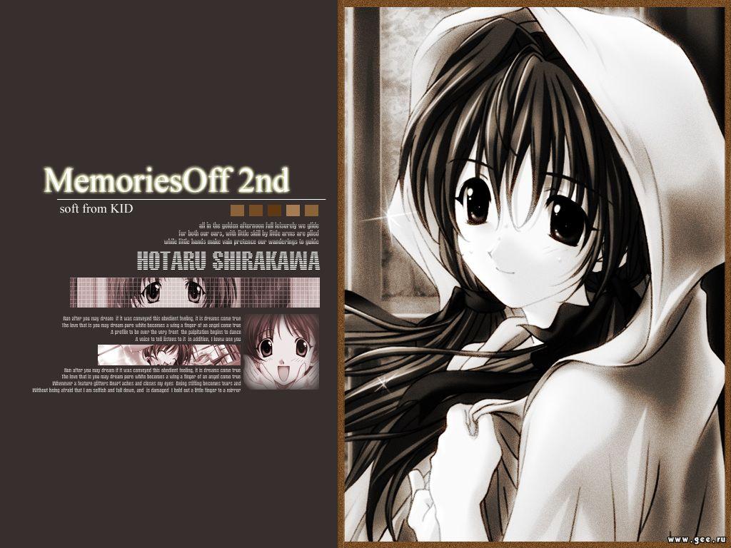 Wallpaper memories off seconde Manga