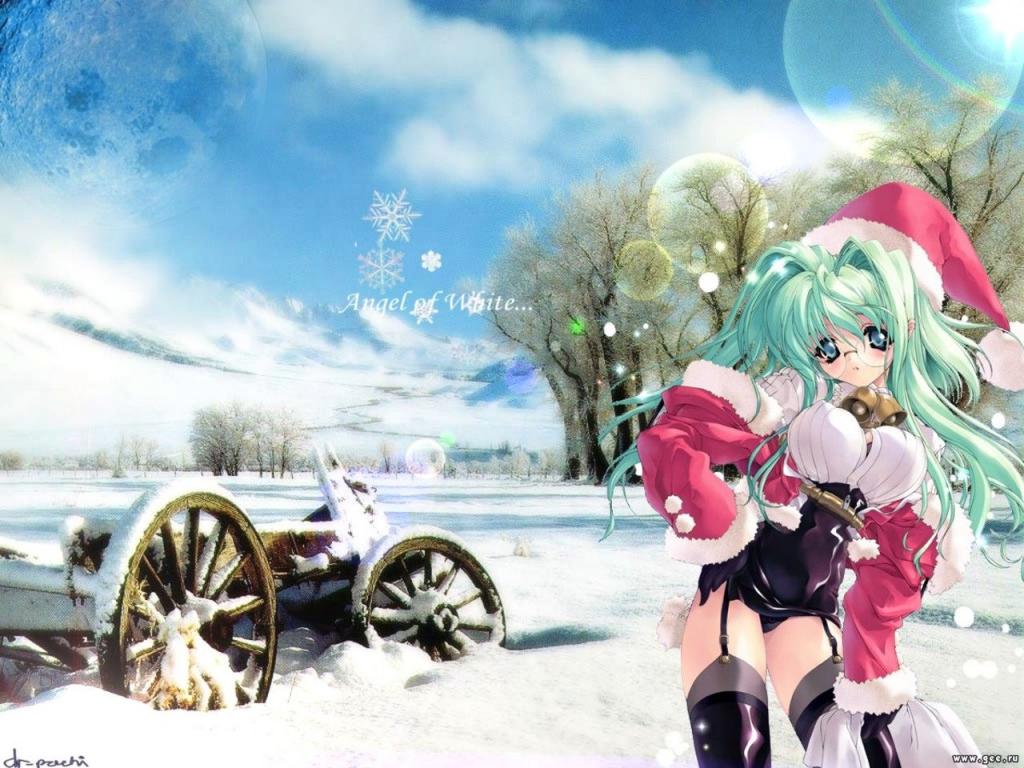 Wallpaper Manga mere noel