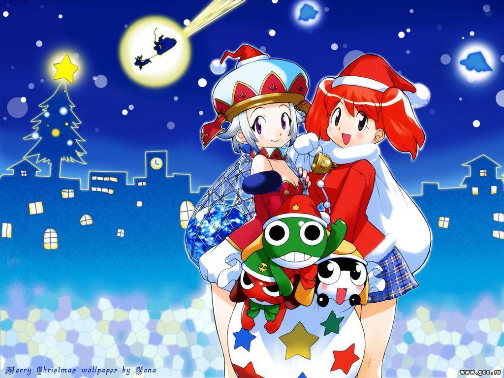 Wallpaper merry christmas Manga