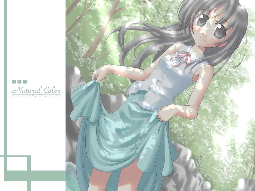 Wallpaper natural color Manga