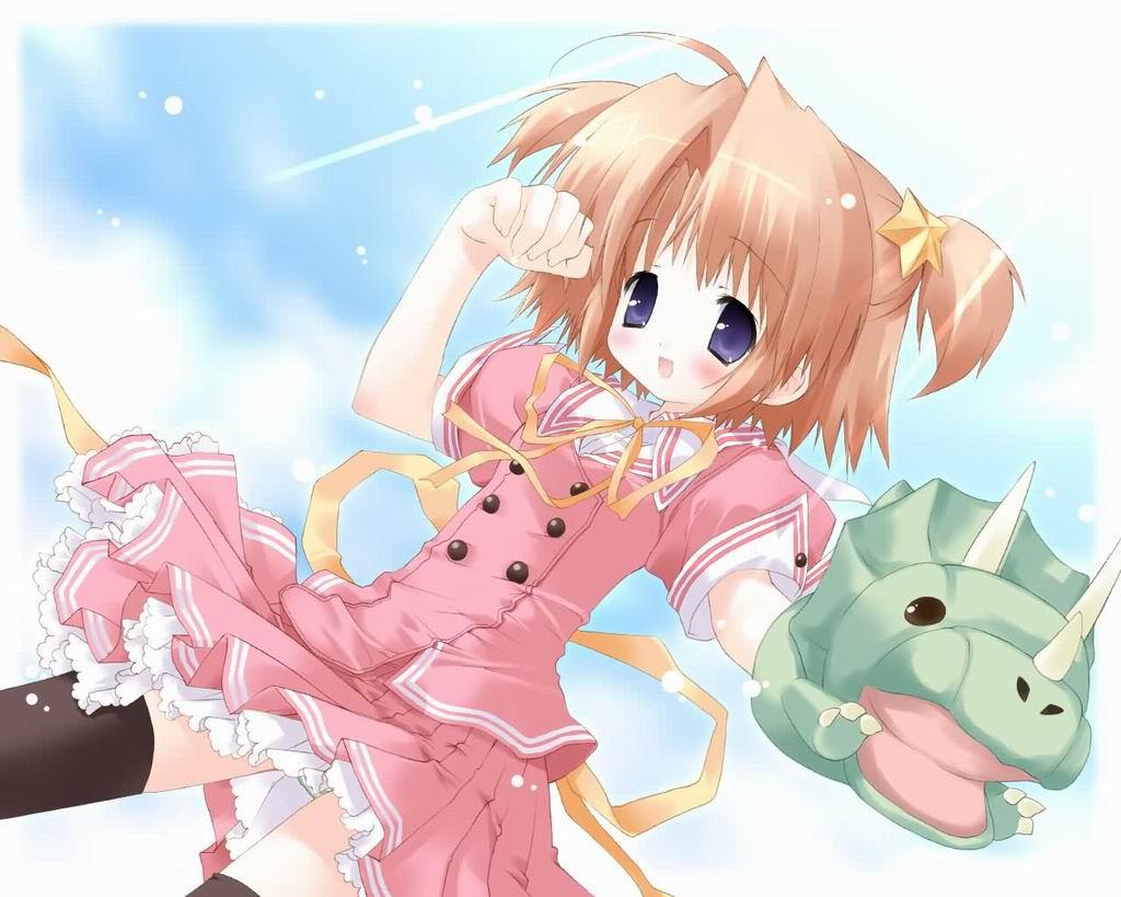 Wallpaper petite fille Manga