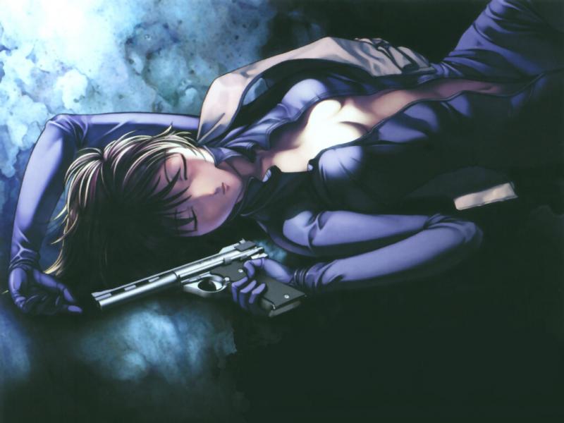Wallpaper pistolet Manga