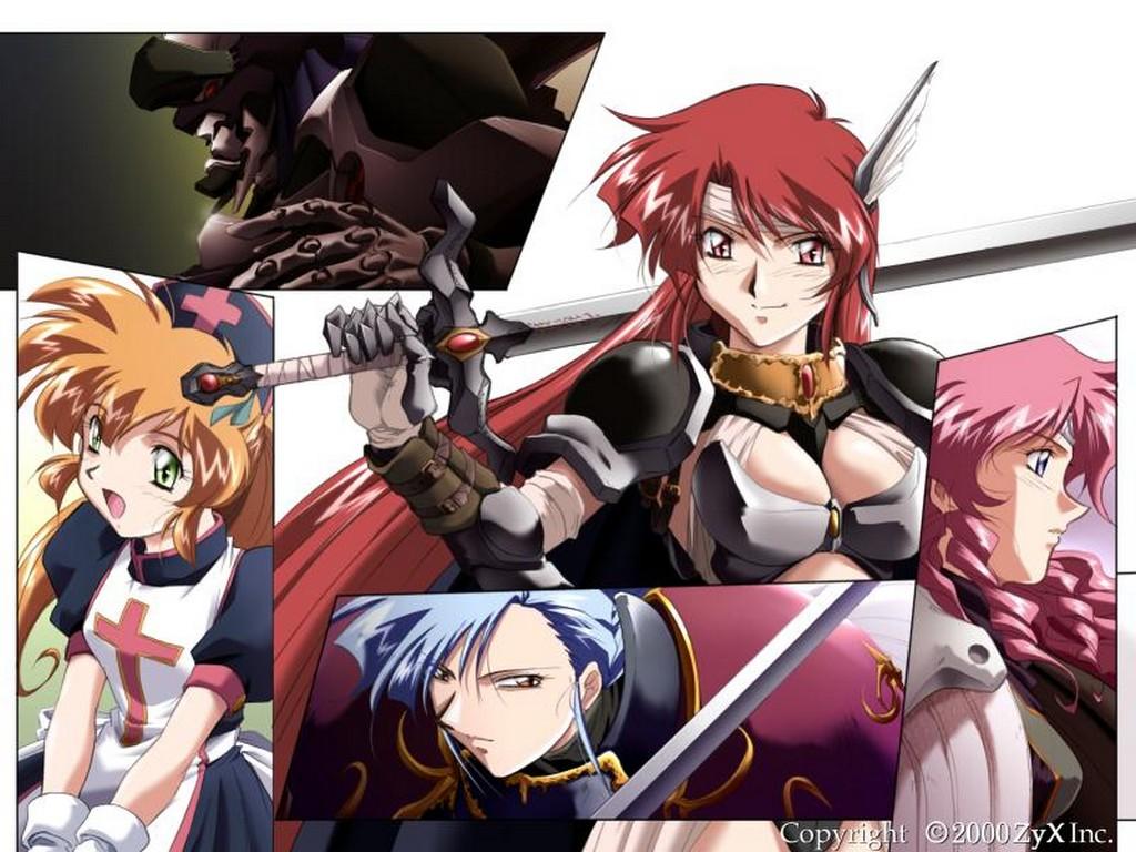 Wallpaper plusieurs filles Manga