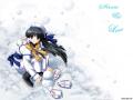 Wallpaper Manga snow love
