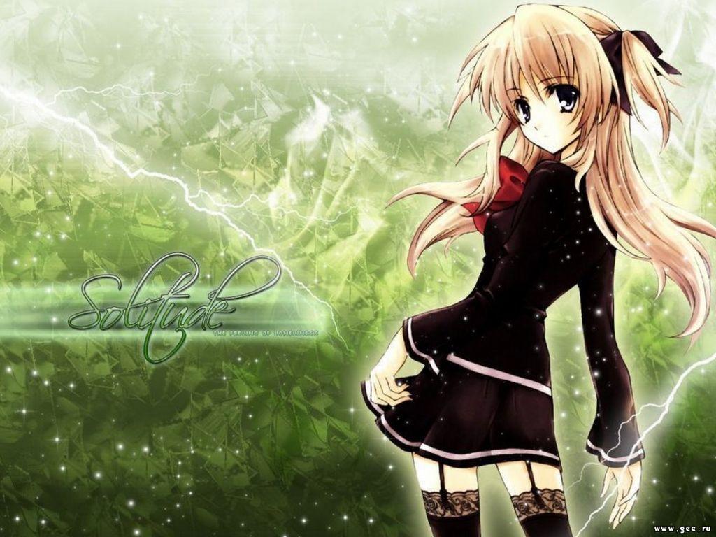 Wallpaper Manga solitude