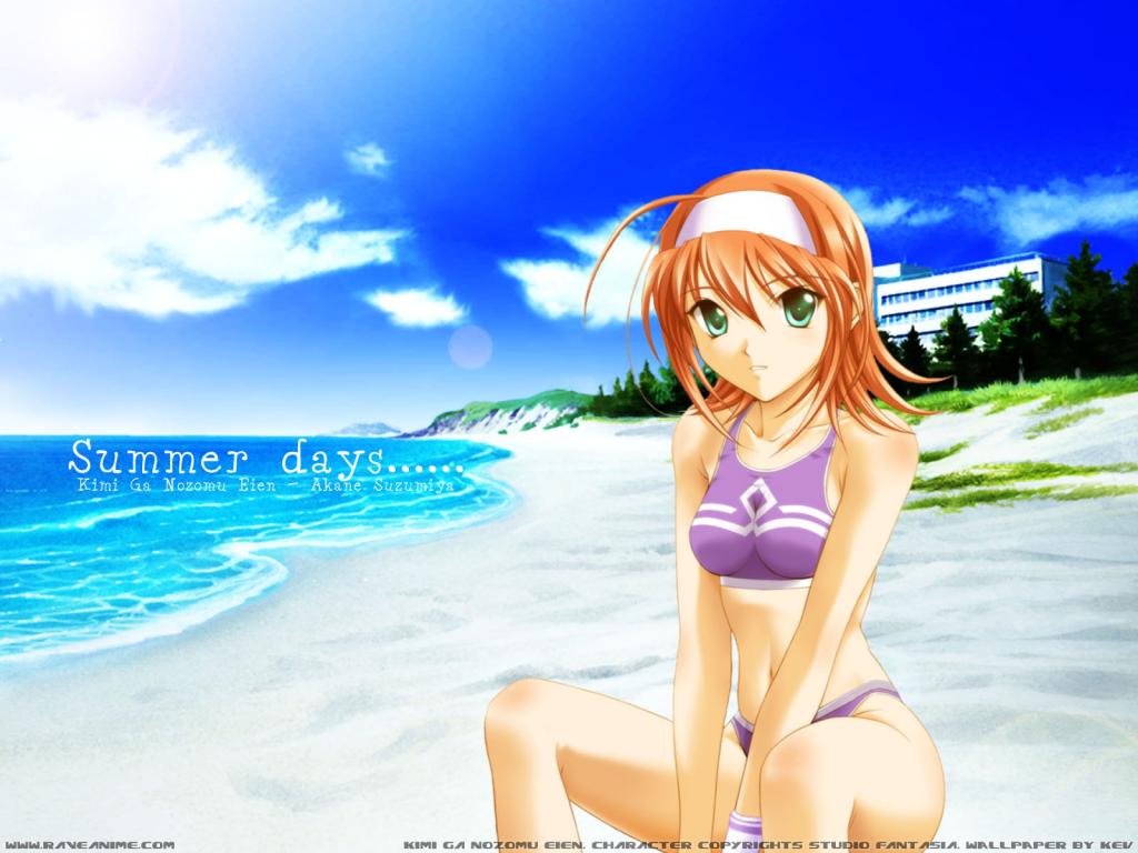 Wallpaper summer days Manga