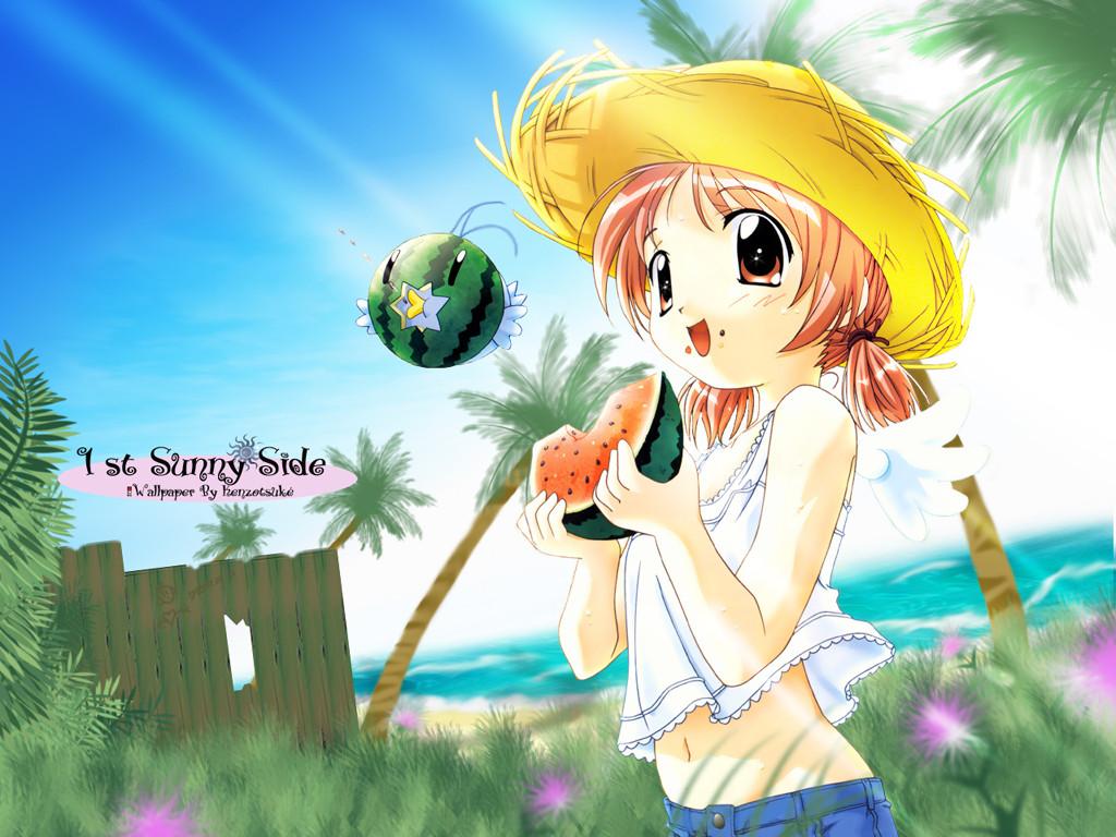 Wallpaper Manga sunny side