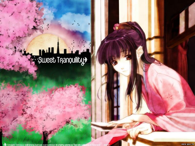 Wallpaper sweet tranquility Manga