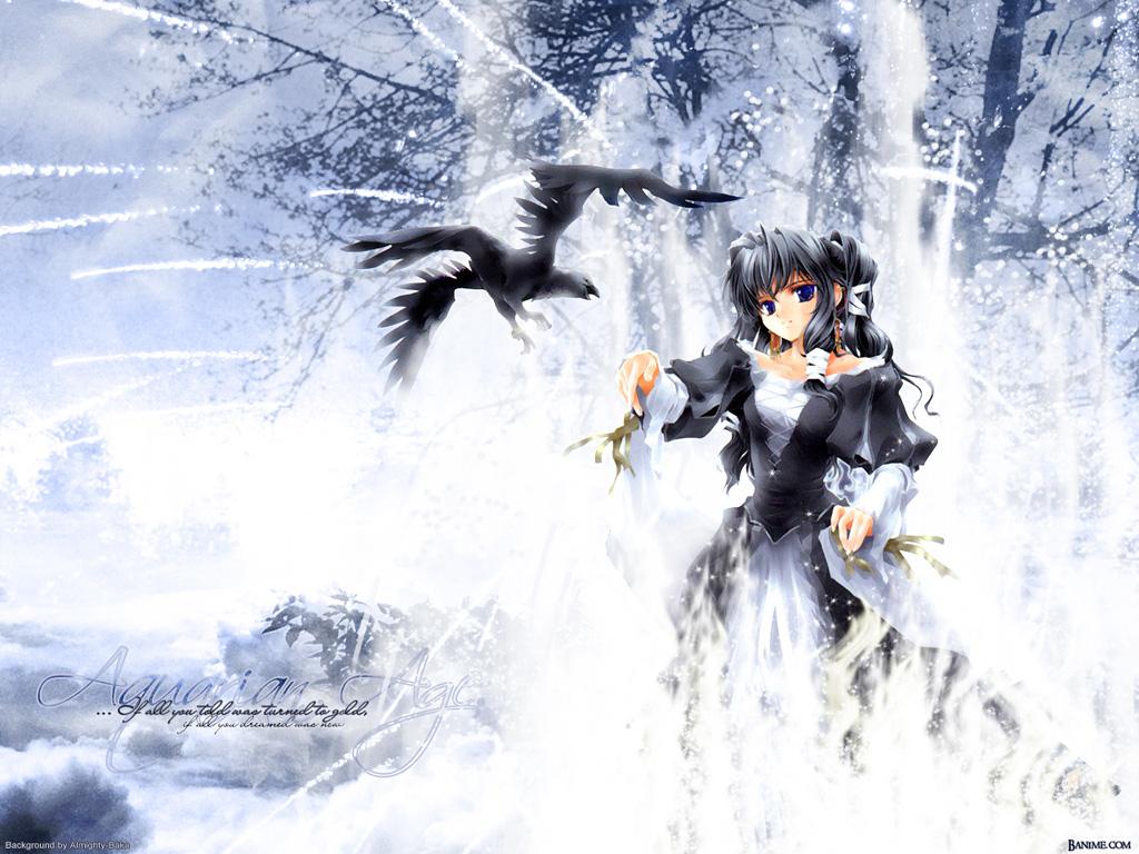 Wallpaper tres belle fille Manga