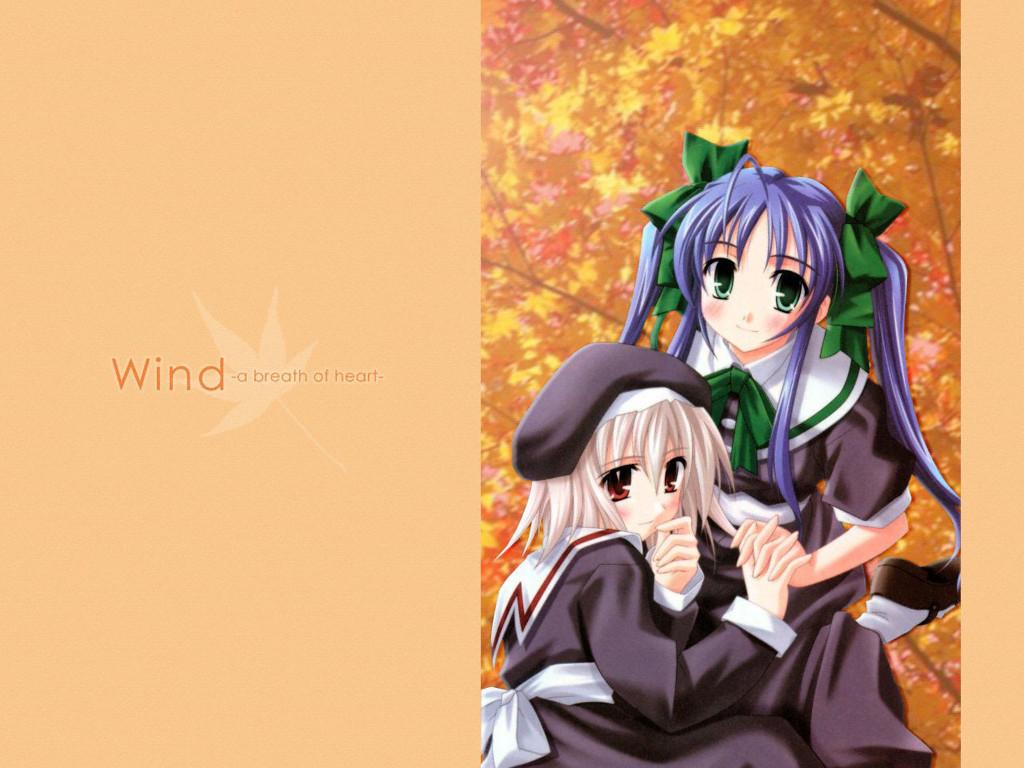 Wallpaper wind Manga