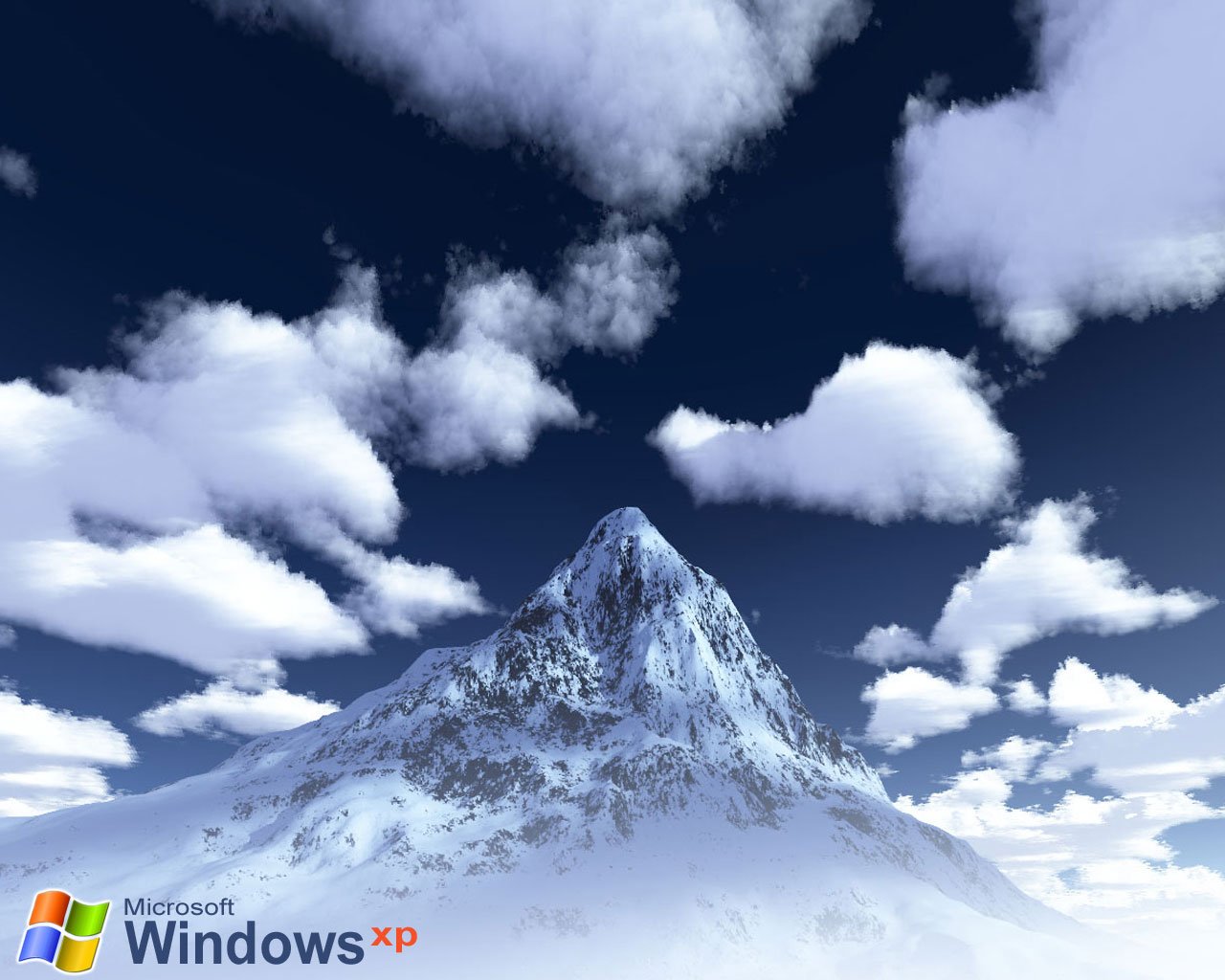 Wallpaper Theme Windows XP montagne