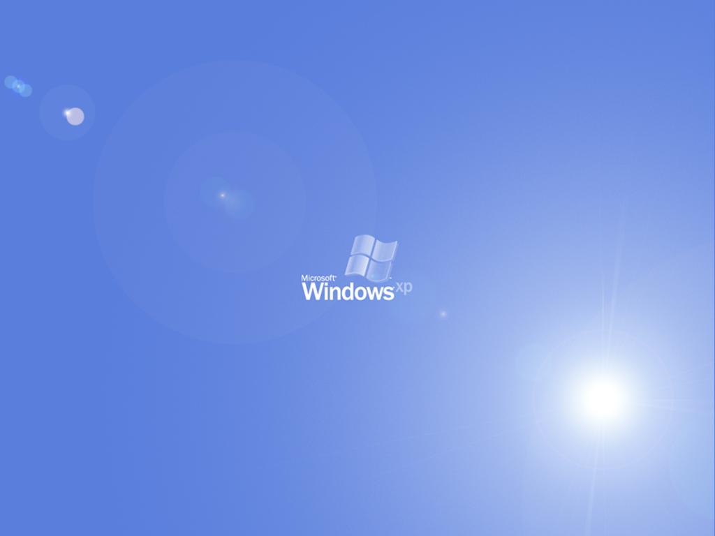 Wallpaper Theme Windows XP soleil