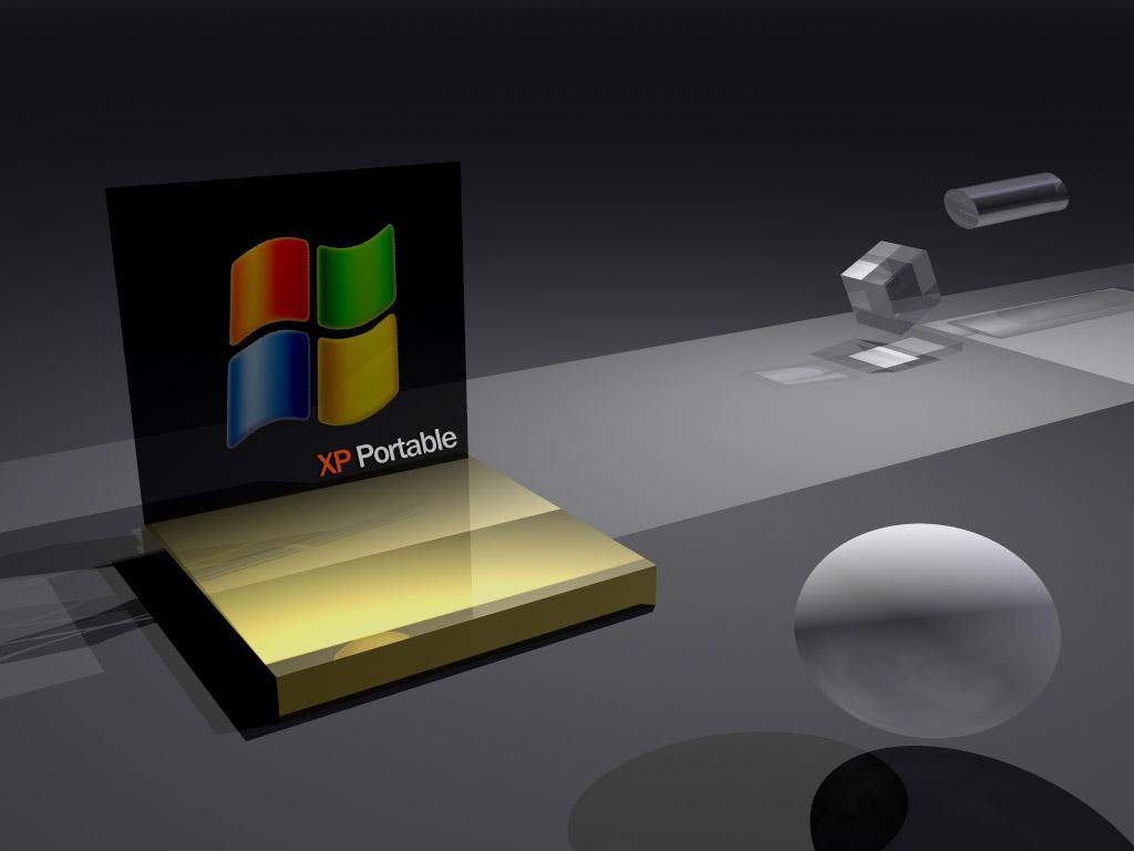 Wallpaper 3D Theme Windows XP