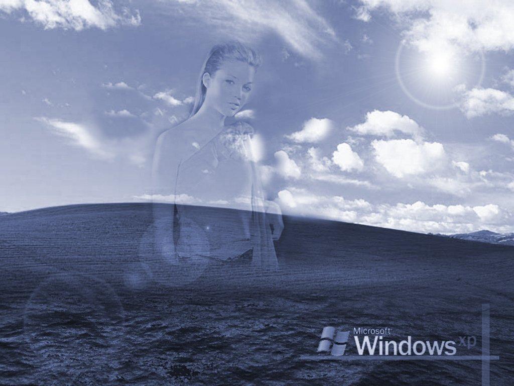 Wallpaper femme Theme Windows XP