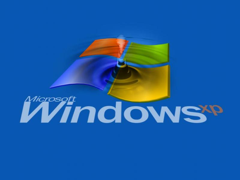 Wallpaper goutte d eau Theme Windows XP