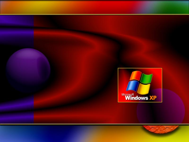 Wallpaper jolie effet Theme Windows XP
