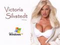Wallpaper Theme Windows XP WIN XP Hot Victoria Silstedt