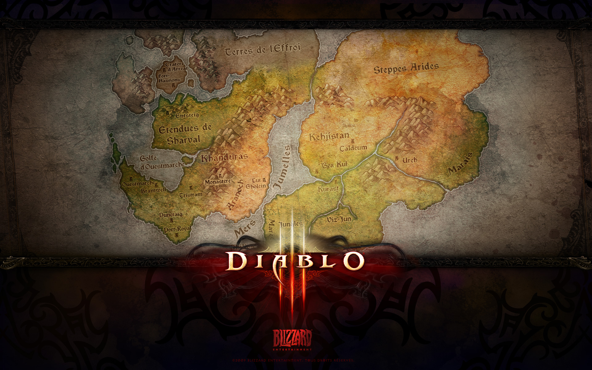 Wallpaper Diablo 3 Sanctuaire Jeux video