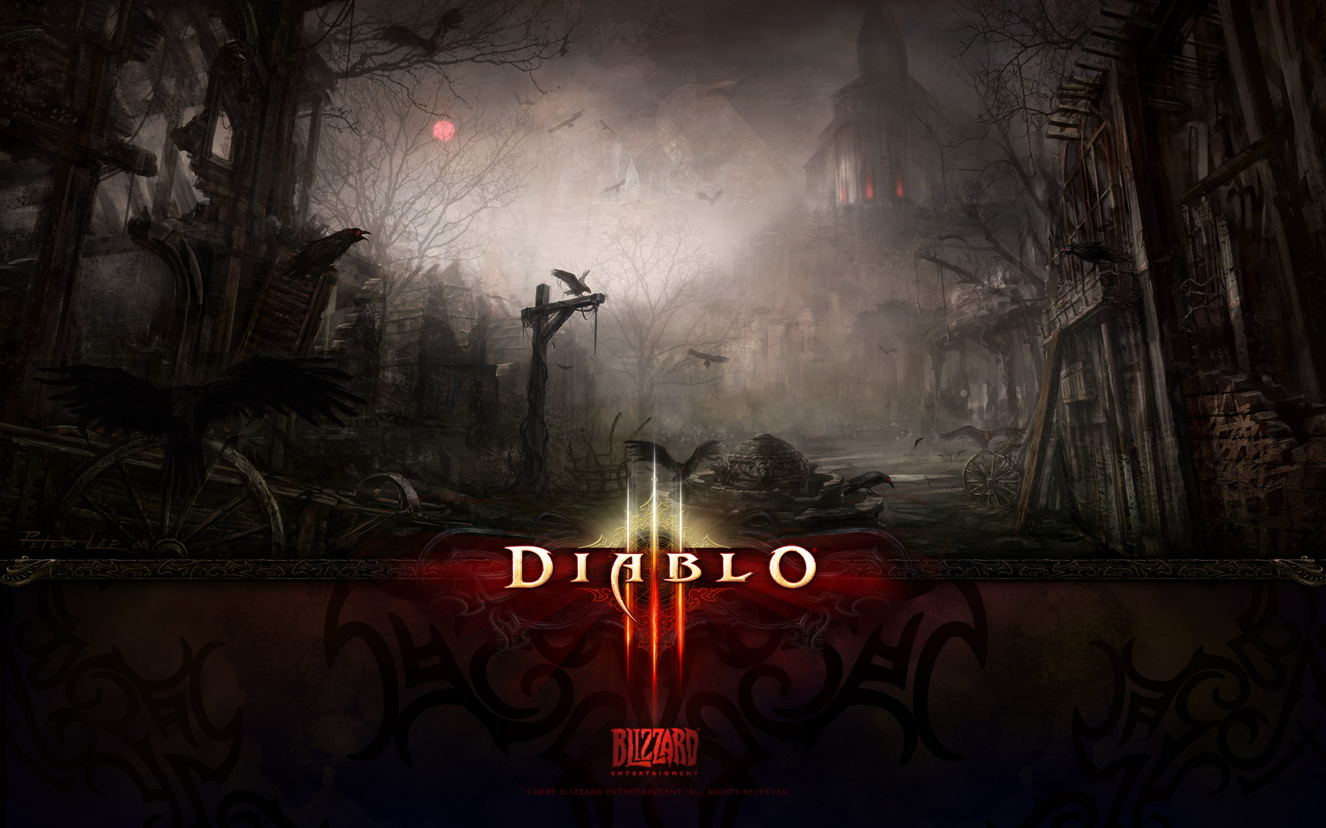 Wallpaper Diablo 3 Tristram Jeux video